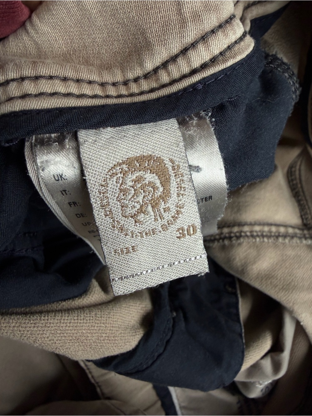 Diesel Slim Drawstring Pants - Picture 4 of 5
